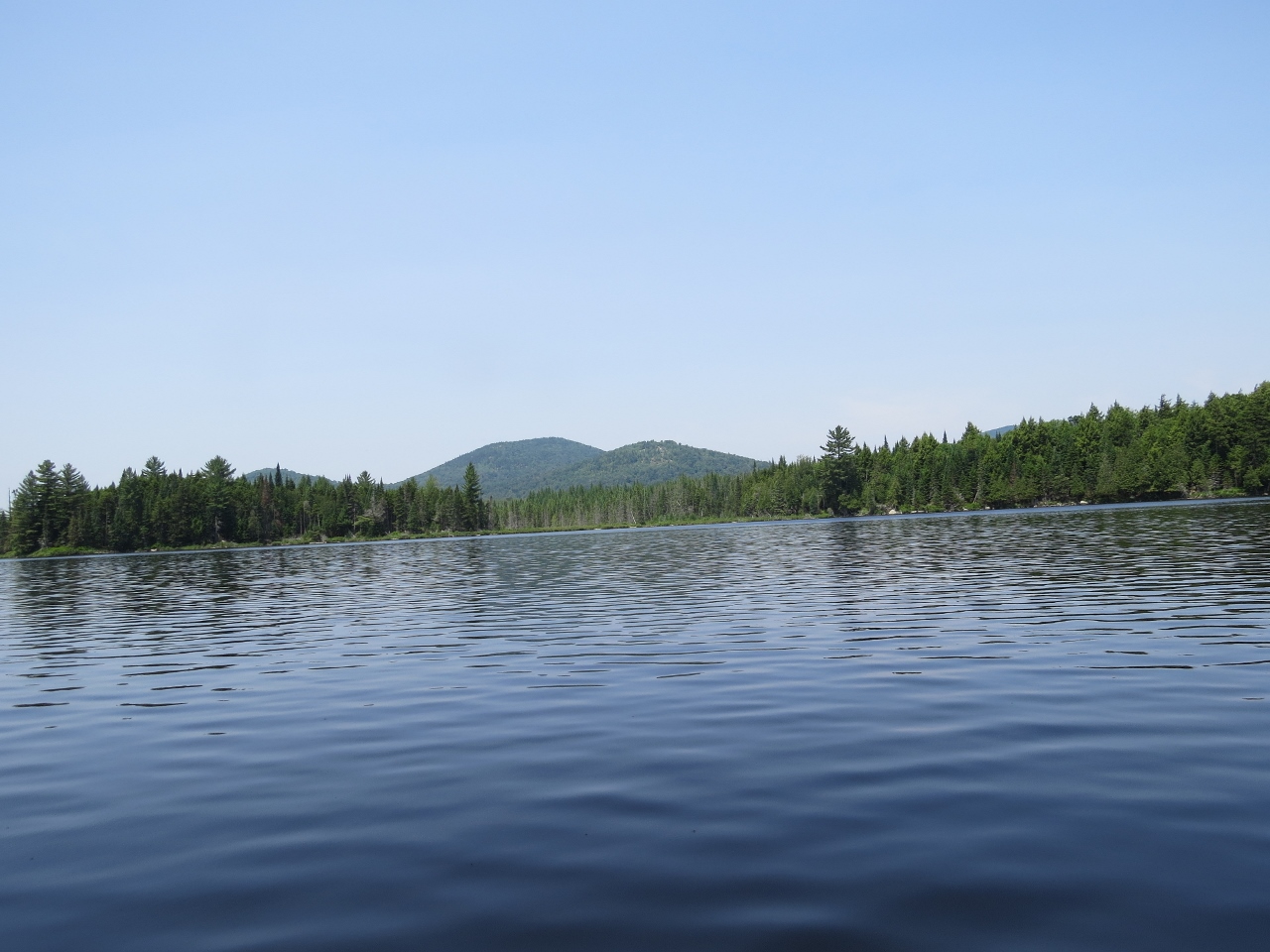 View of Mountains from Mud Pond