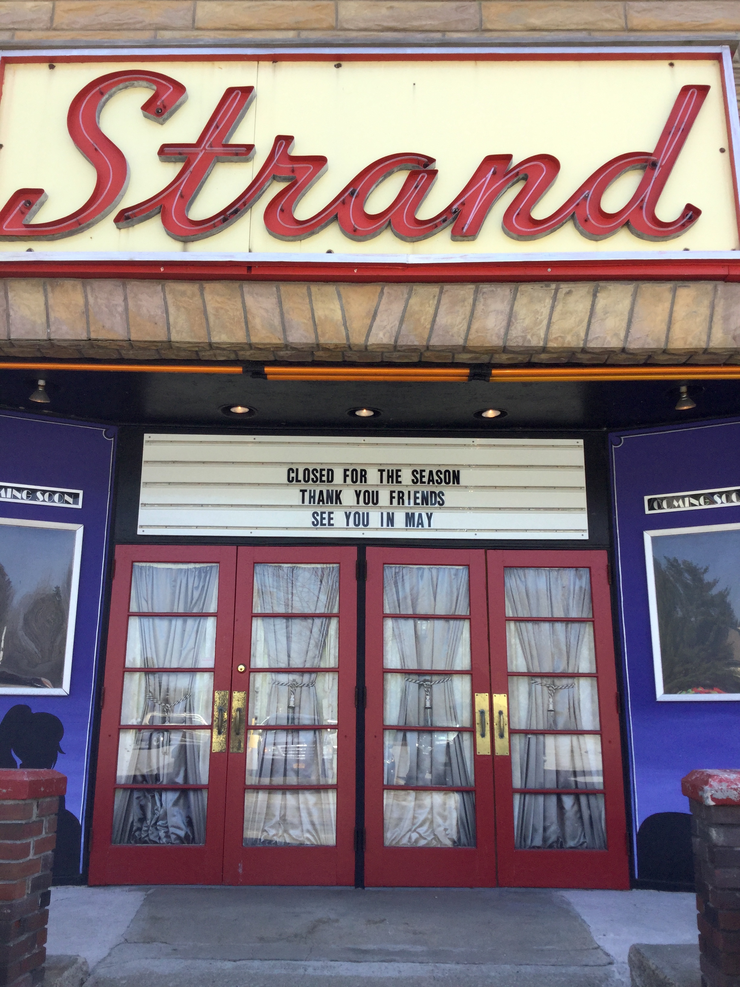The Strand Theatre is a grand old movie palace which makes movies enjoyable again.
