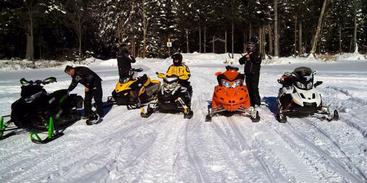 Snowmobiling the Adirondacks