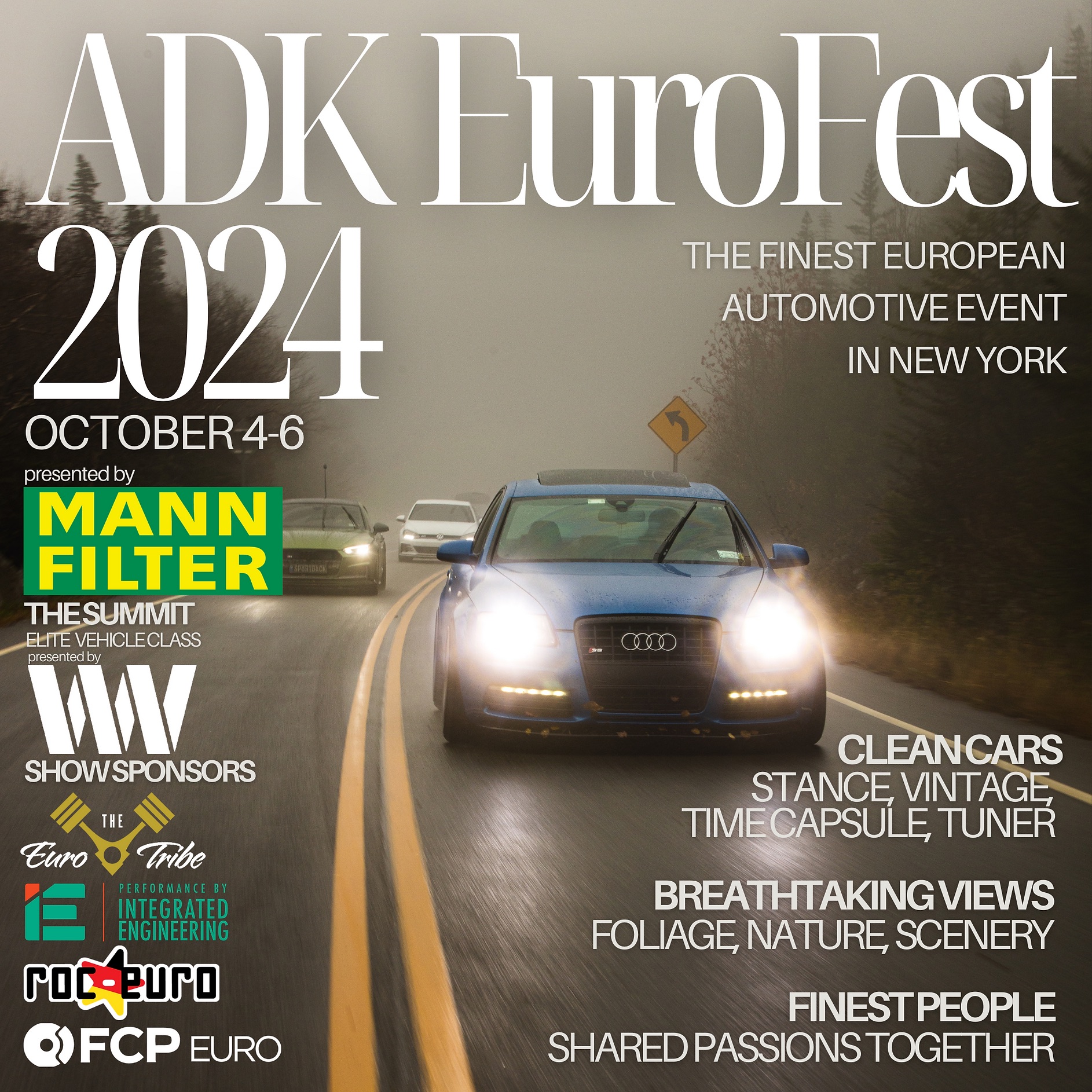 2024 ADK EuroFest poster