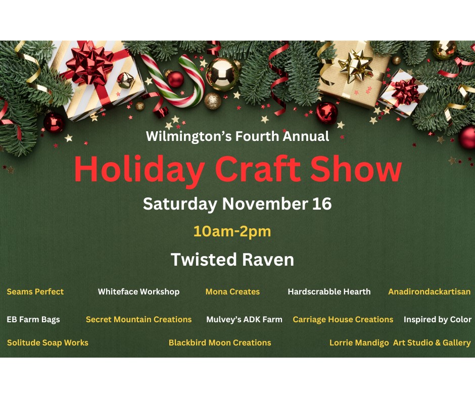 Holiday craft show poster