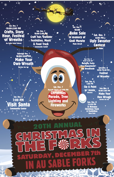 Christmas in the Forks Poster