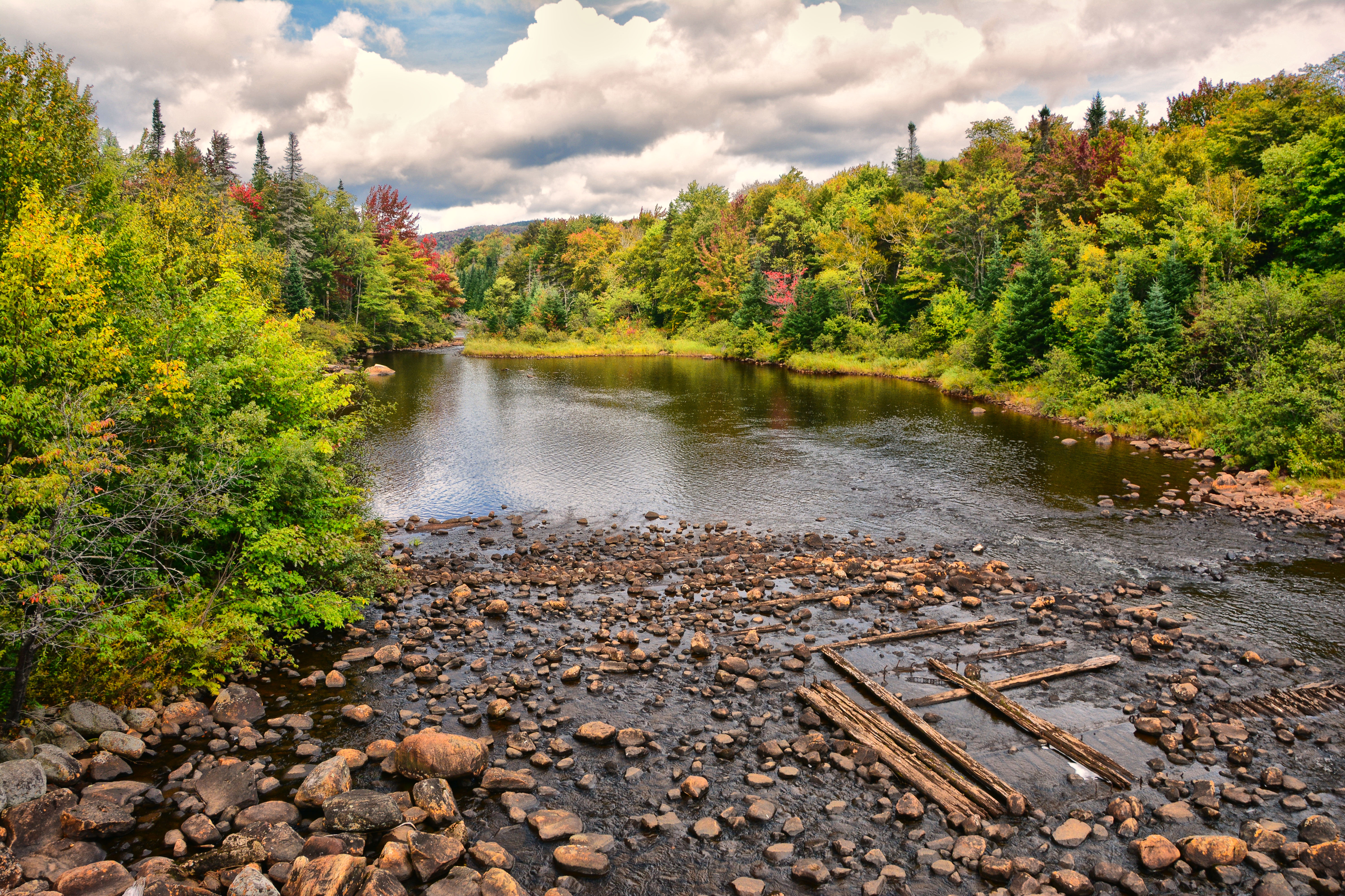 Cedar River from the Dam