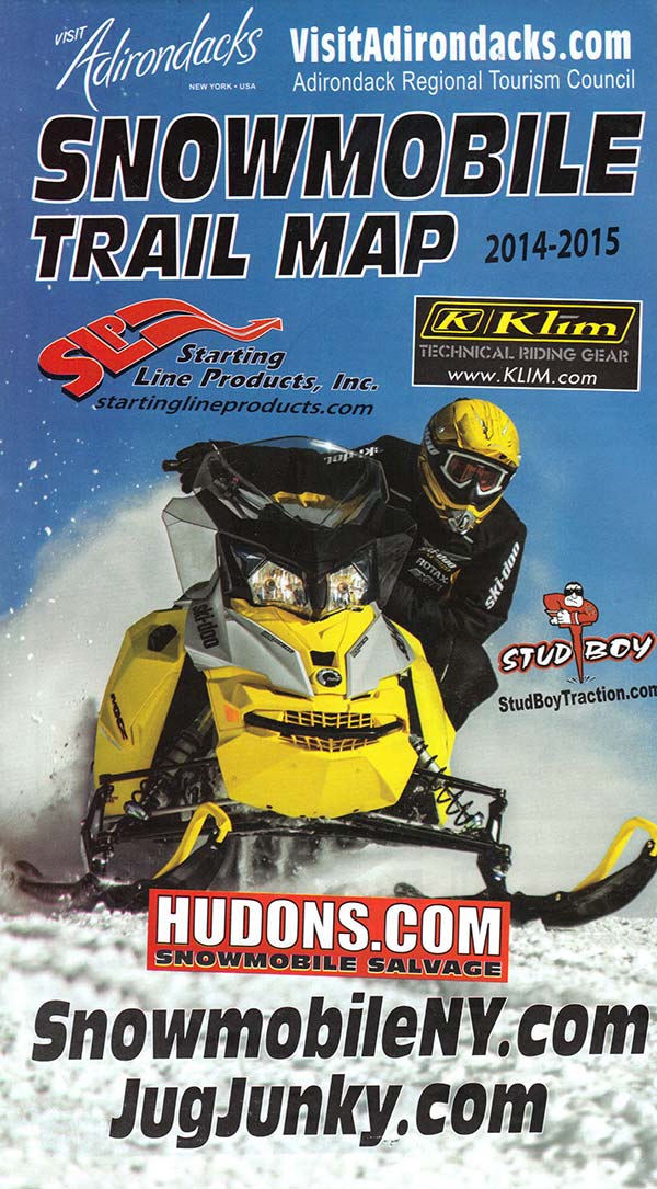 Visit Adirondacks - Adirondack Snowmobile Map