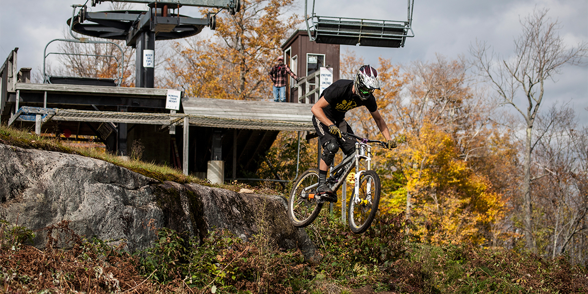 Oak Mountain Chair Lift - Mountain Bike