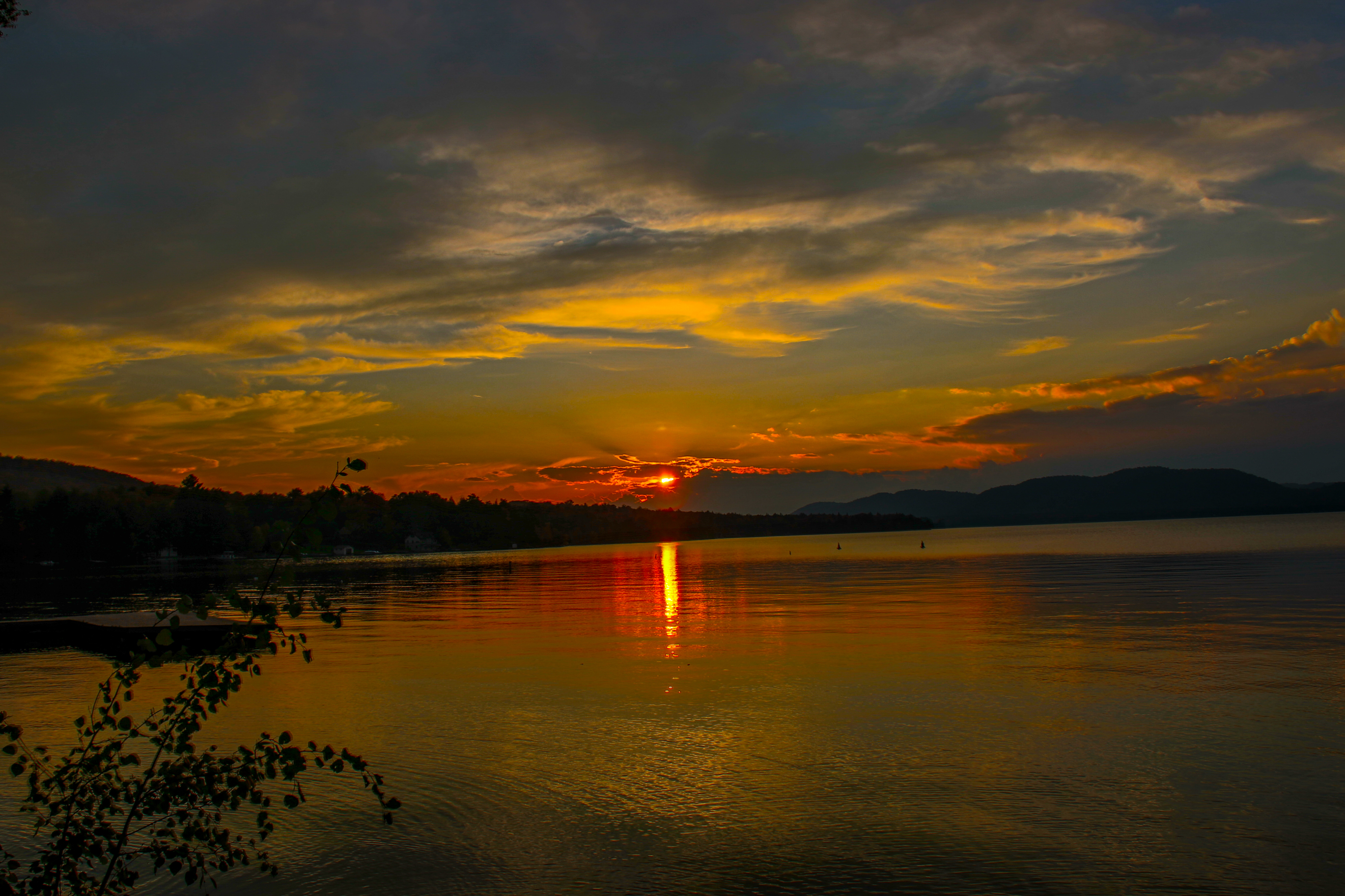 Sunset at The Woods Inn