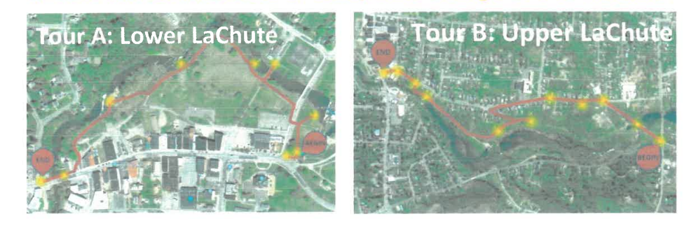 map of both routes