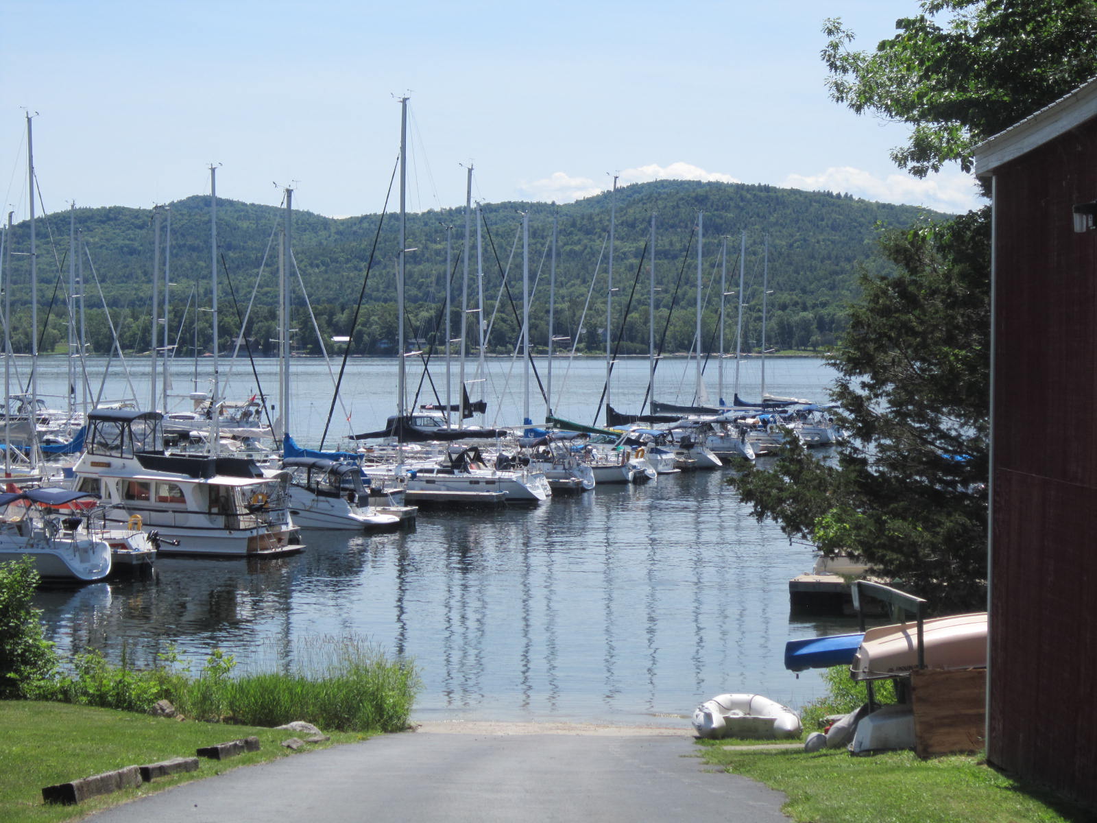 Lake Champlain Region boat launch
