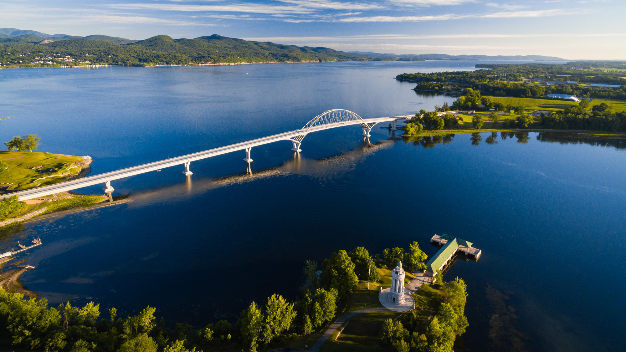 Lake Champlain Region Crown Point Bridge