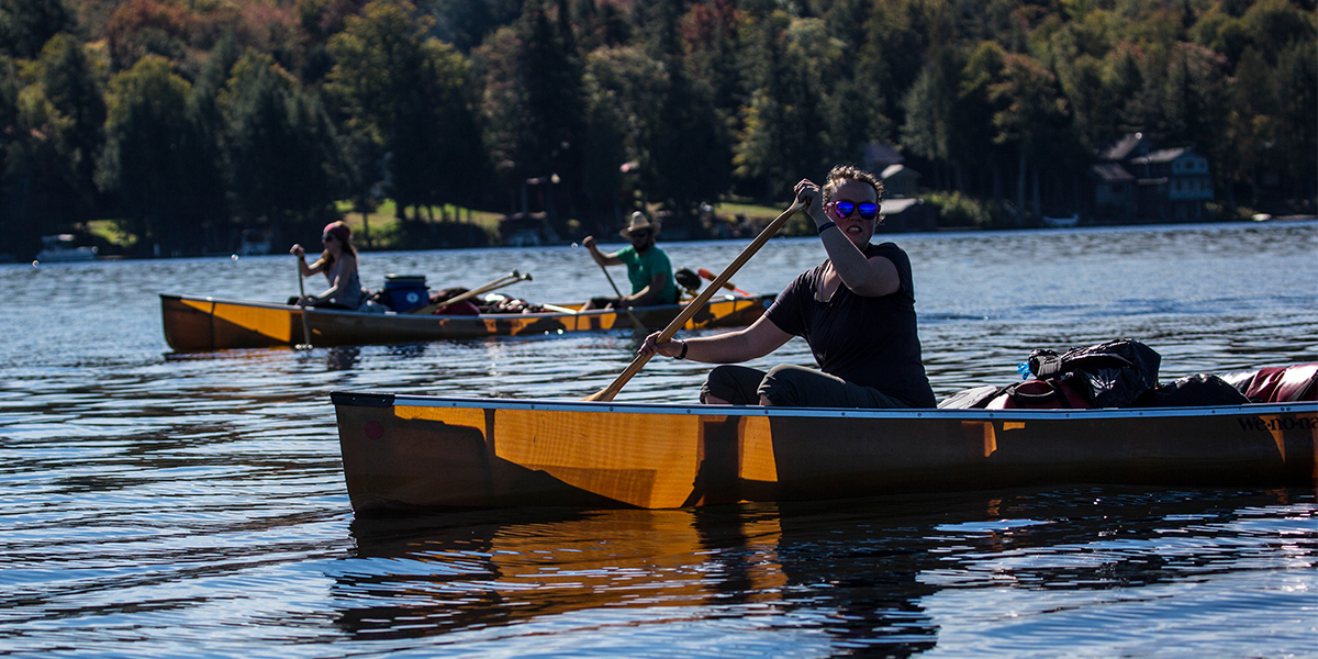 Paddling the Fulton Chain of Lakes