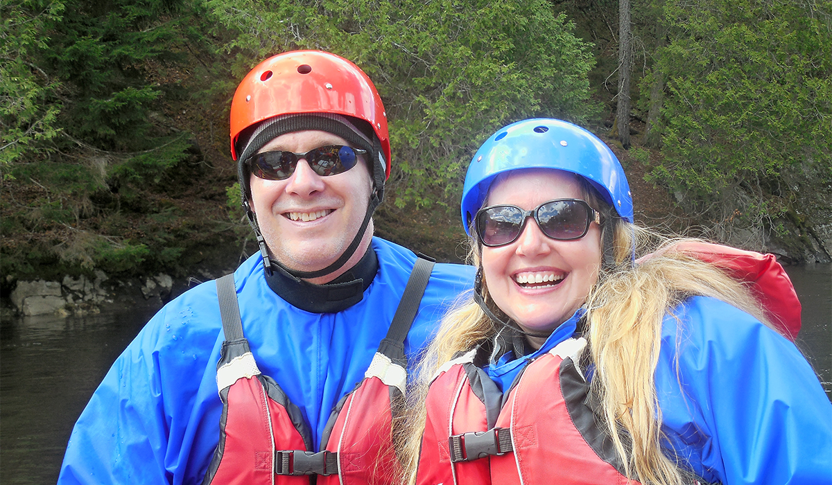 New friends on the river