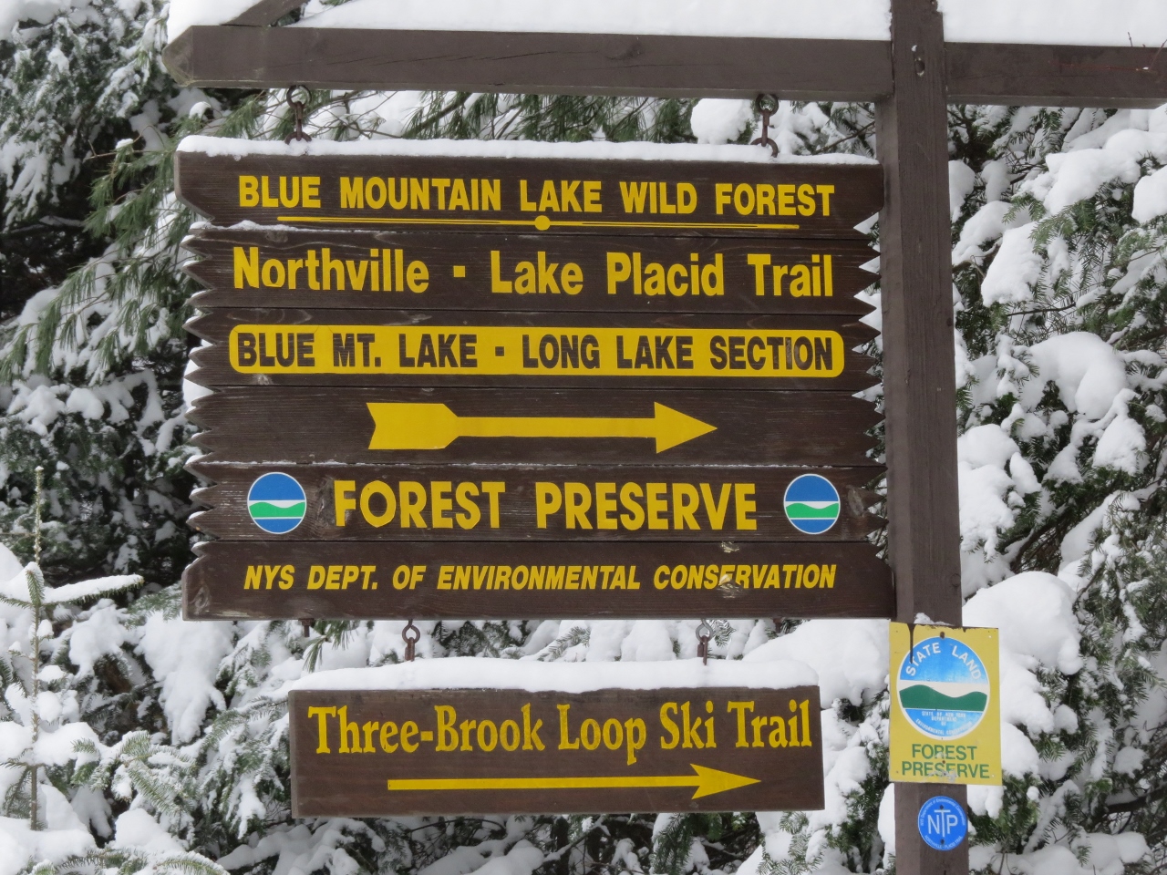 Trailhead Sign