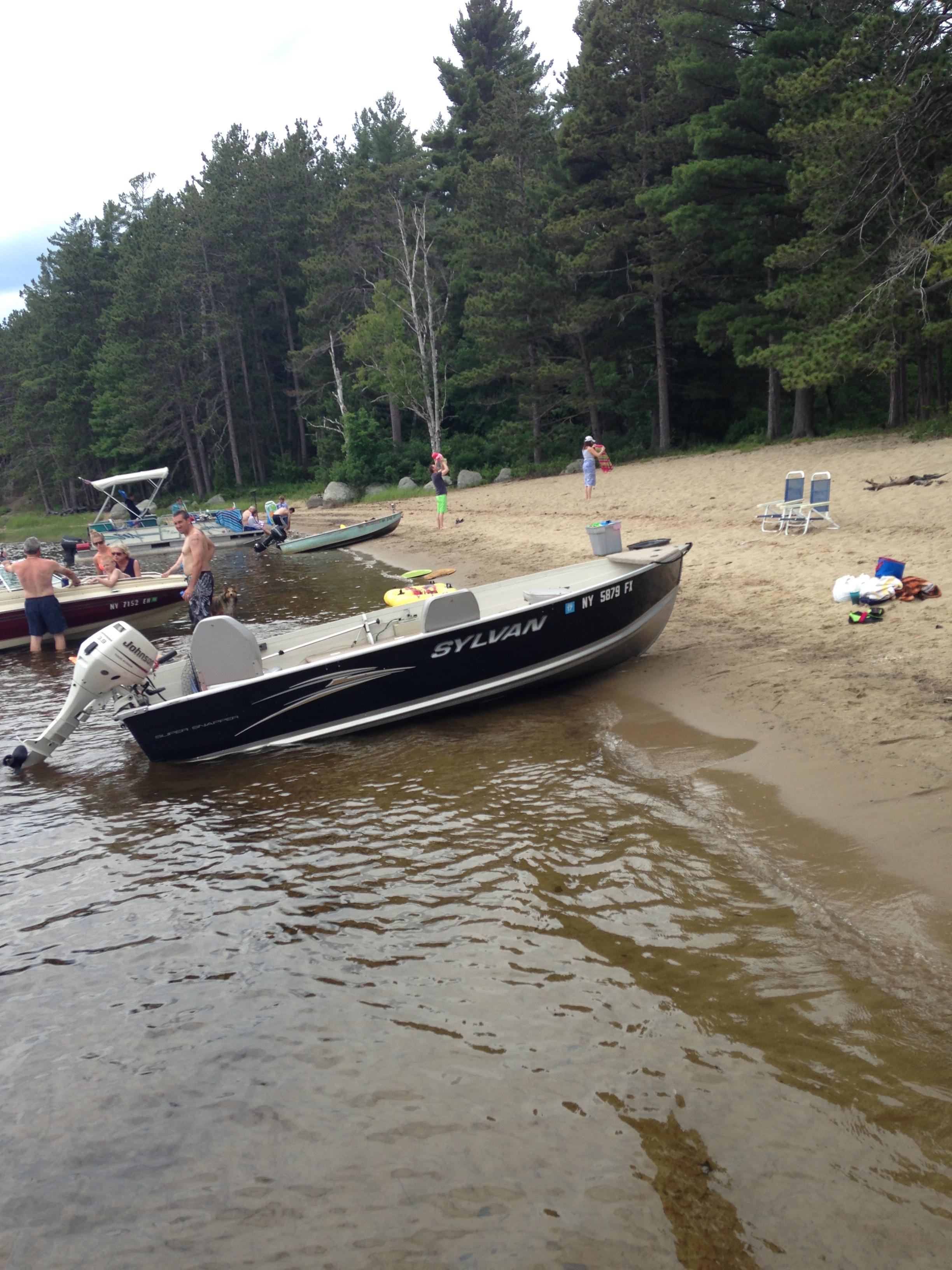 Long Lake 'boaters beach'