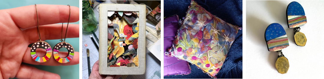 Photos of art by select participating artists