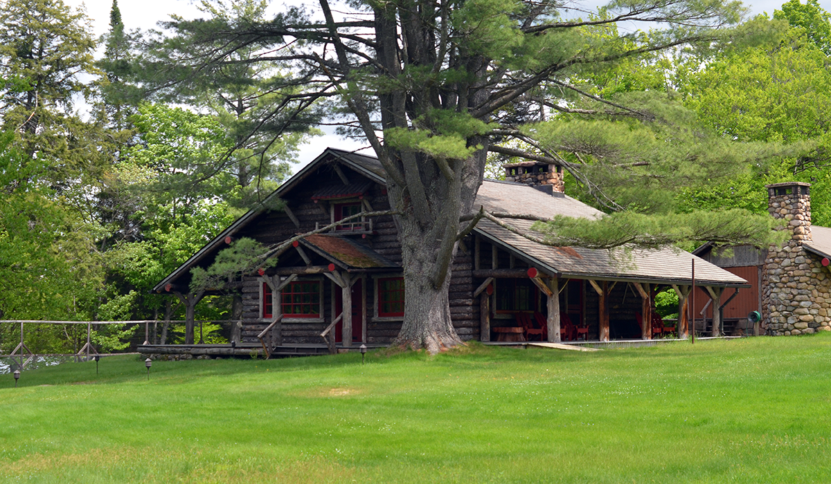 Buildings were built to coexist with their surroundings