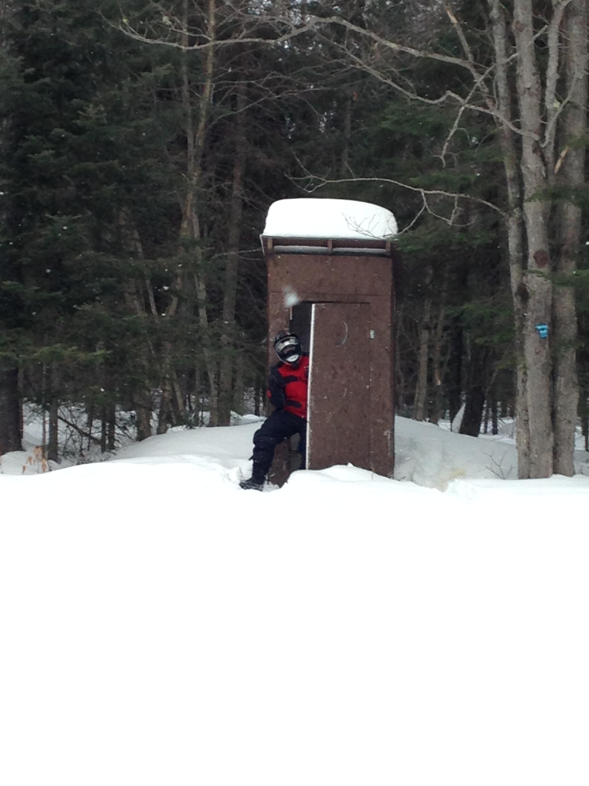 Outhouse Corners... convenient :)