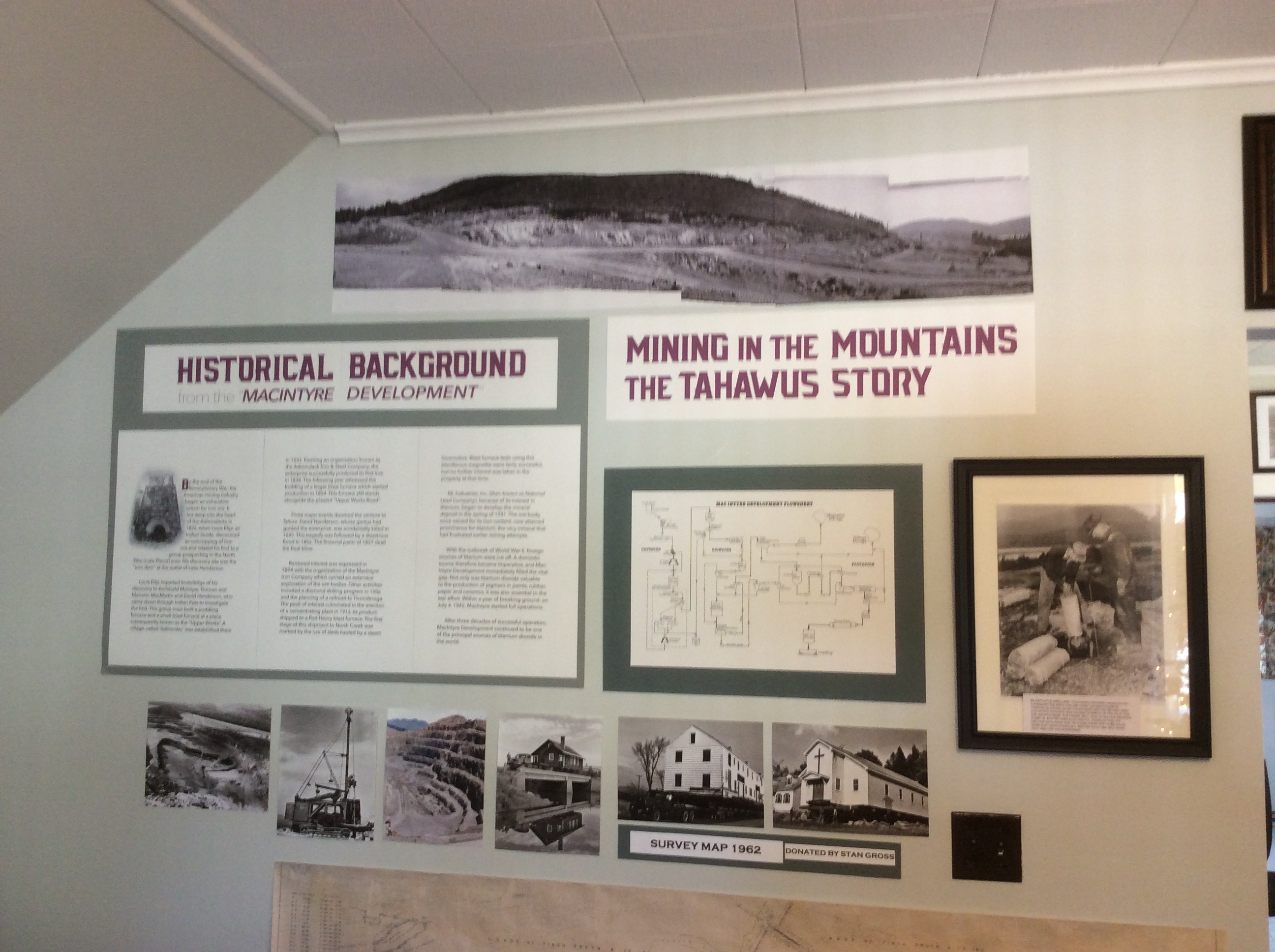The Newcomb Historical Museum now holds the history of Tahawus.