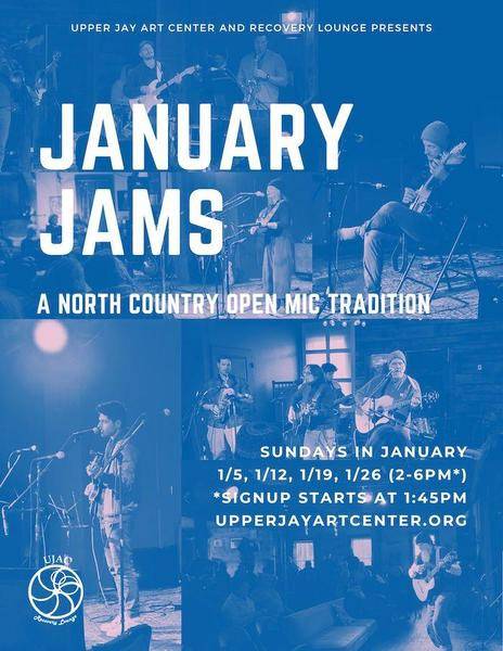 January Jams 2025 poster