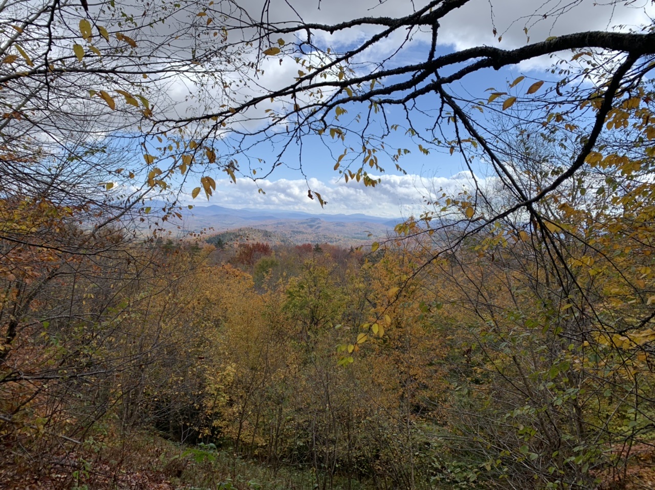 The first lookout view.