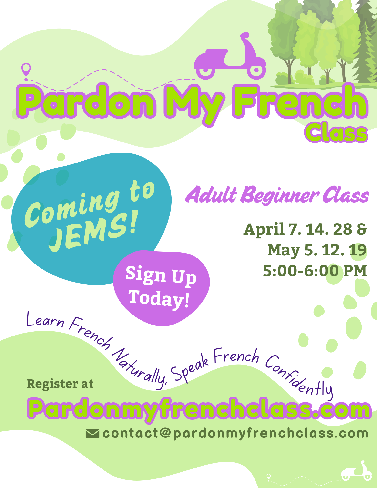 French Class Flyer