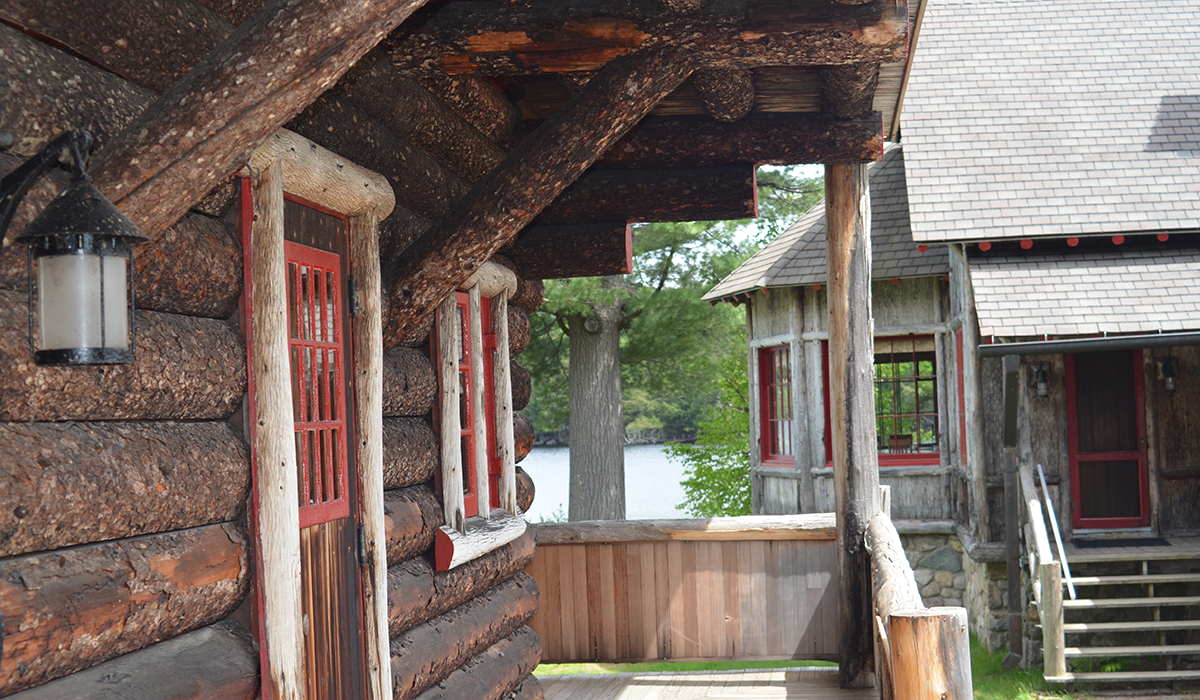 View of the Dining Hall from Sagamore's Main Lodge