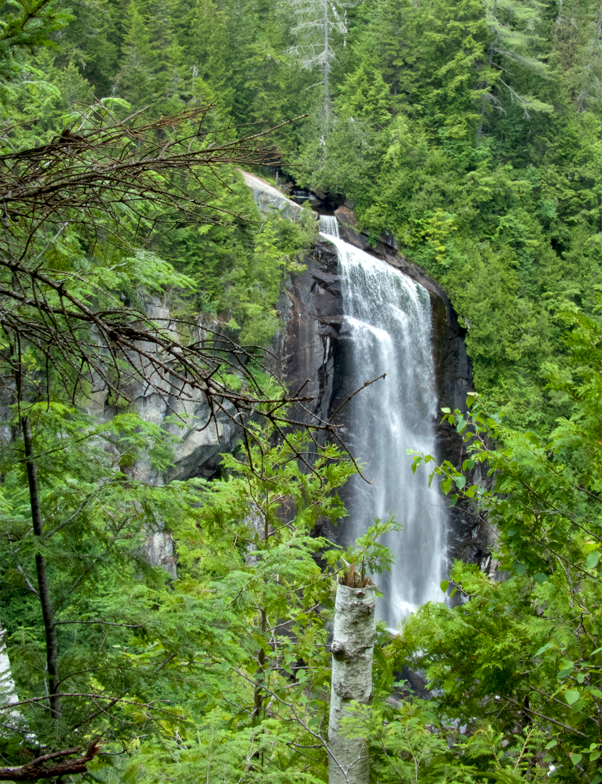 Spectacular view of OK Slip Falls