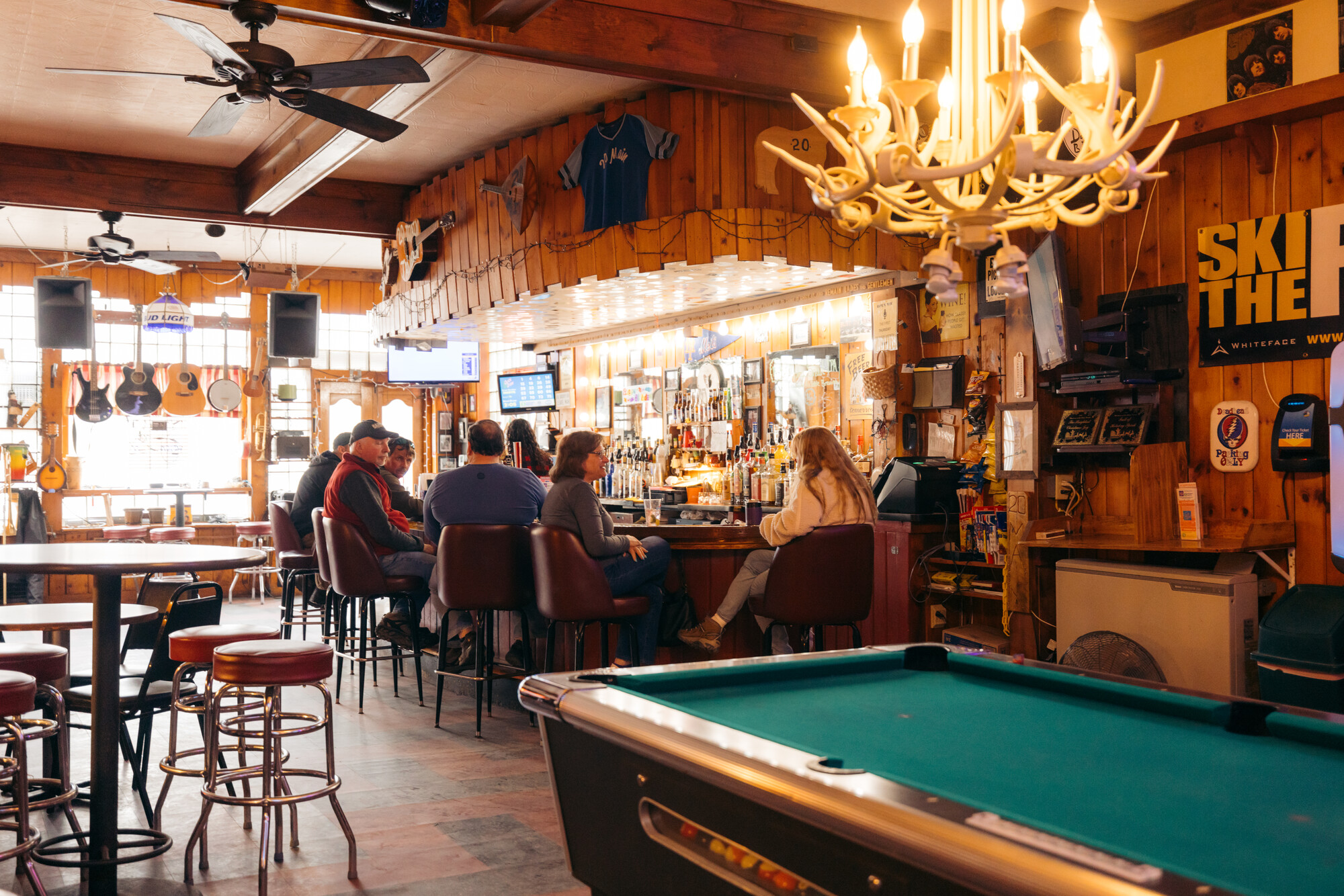 20 Main customers at bar