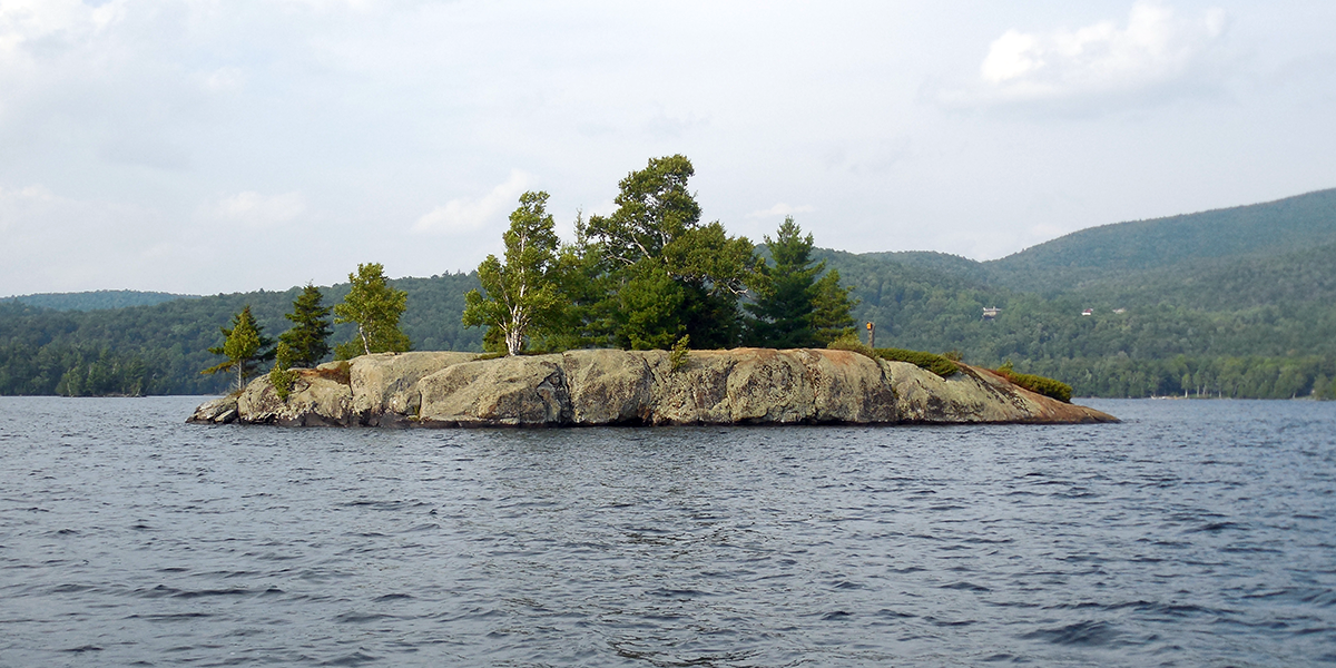 Rock Island, Blue Mountain Lake