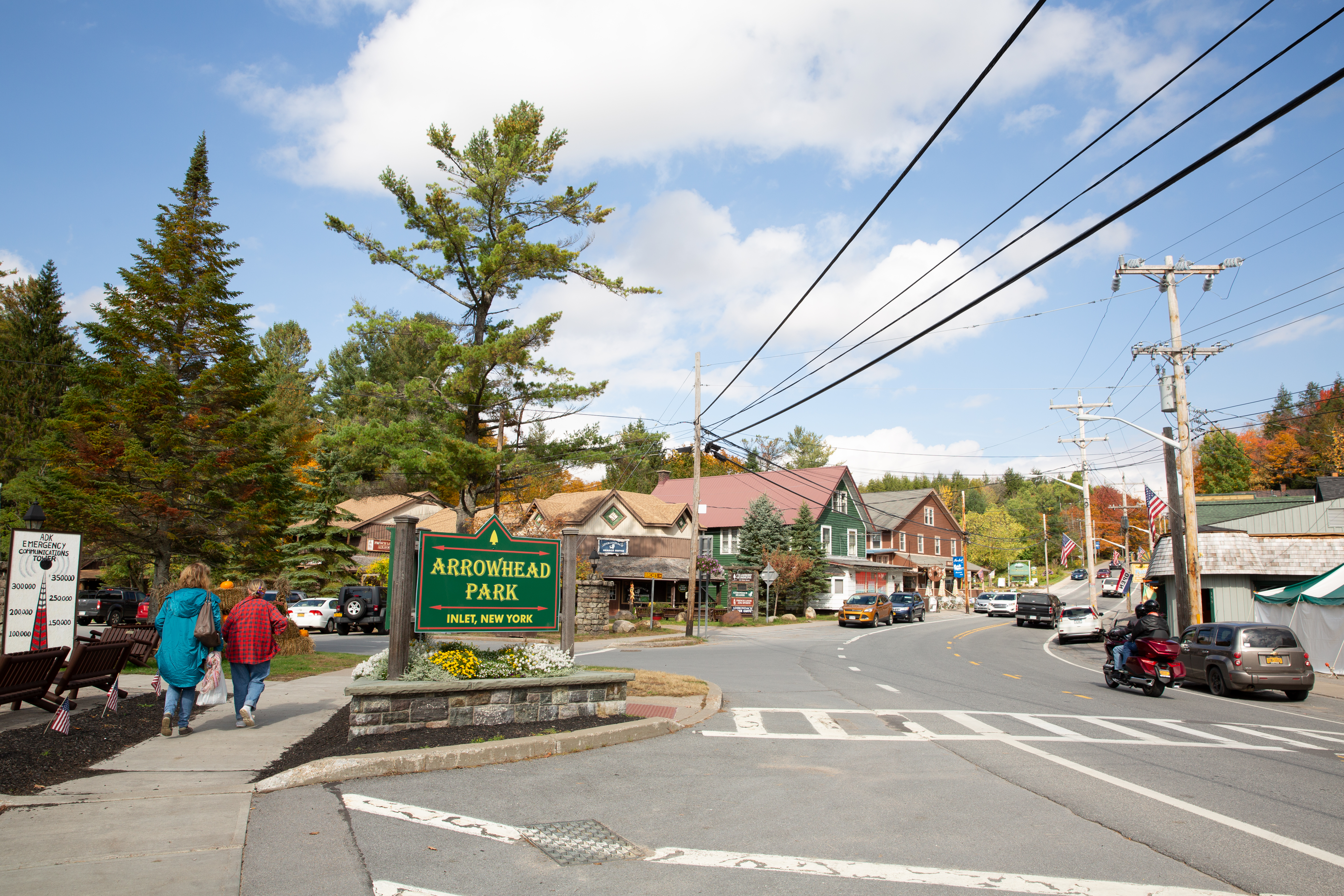 The quaint community of Inlet.