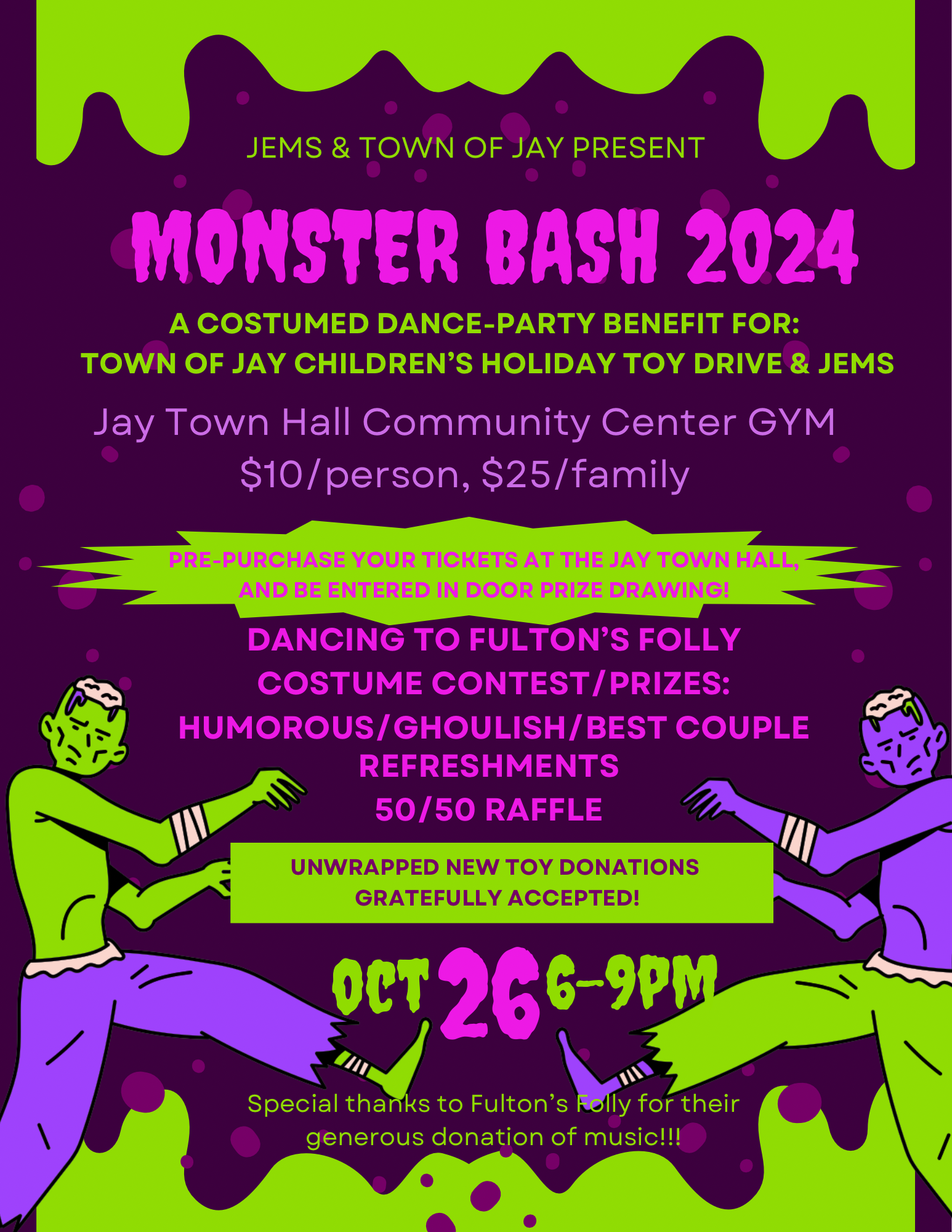Monster Party Poster