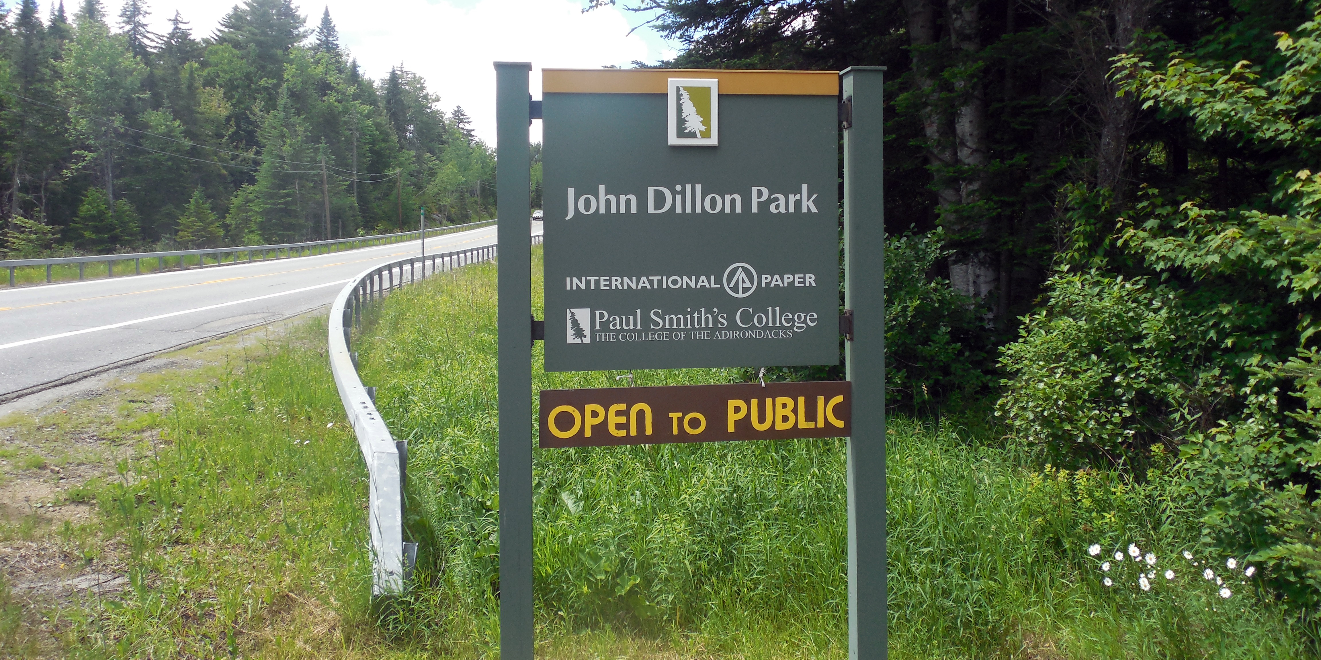 John Dillon Park Sign