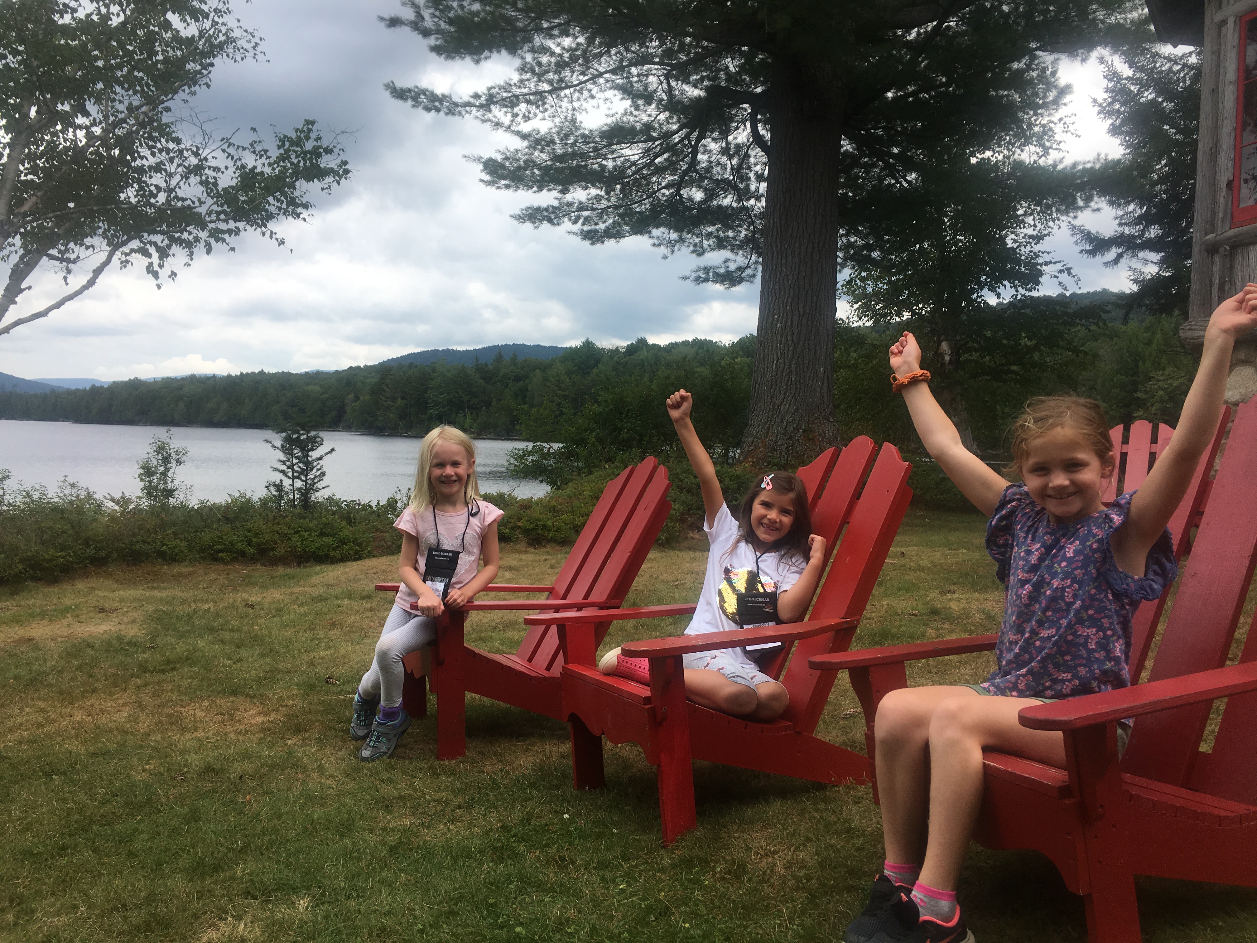 These three girls LOVE Saga-Grands Camp!