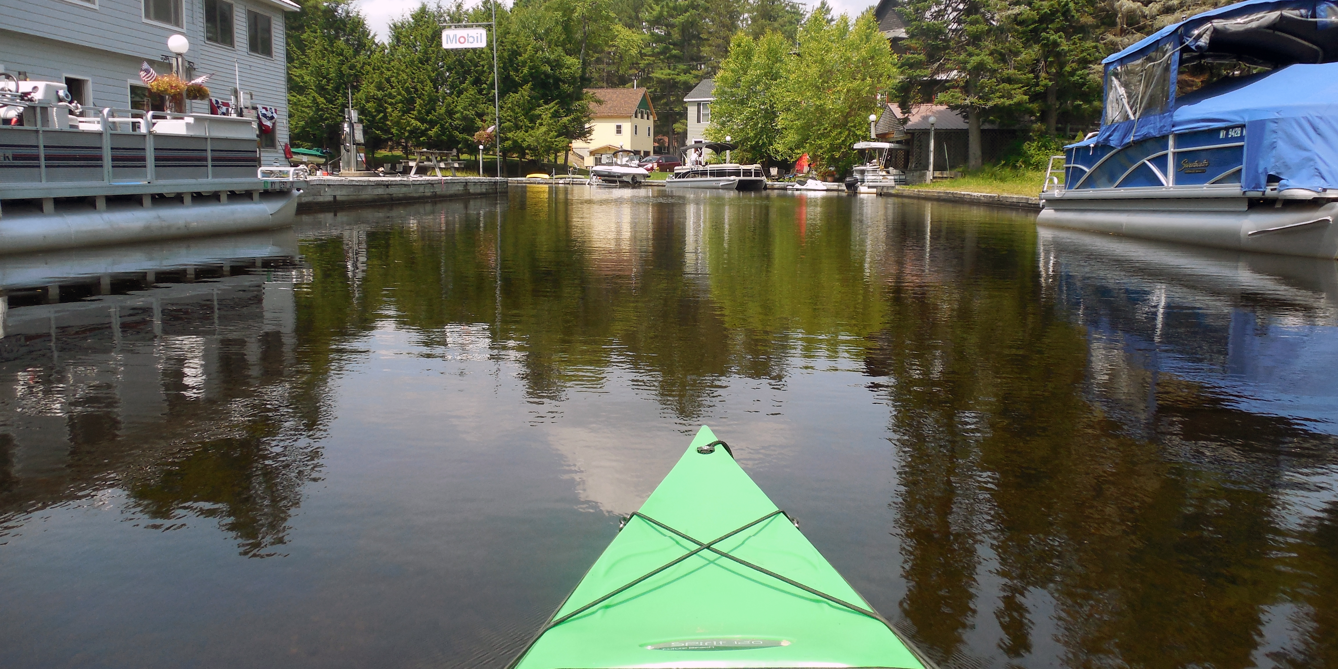 Paddle from Fifth Lake to Fourth Lake