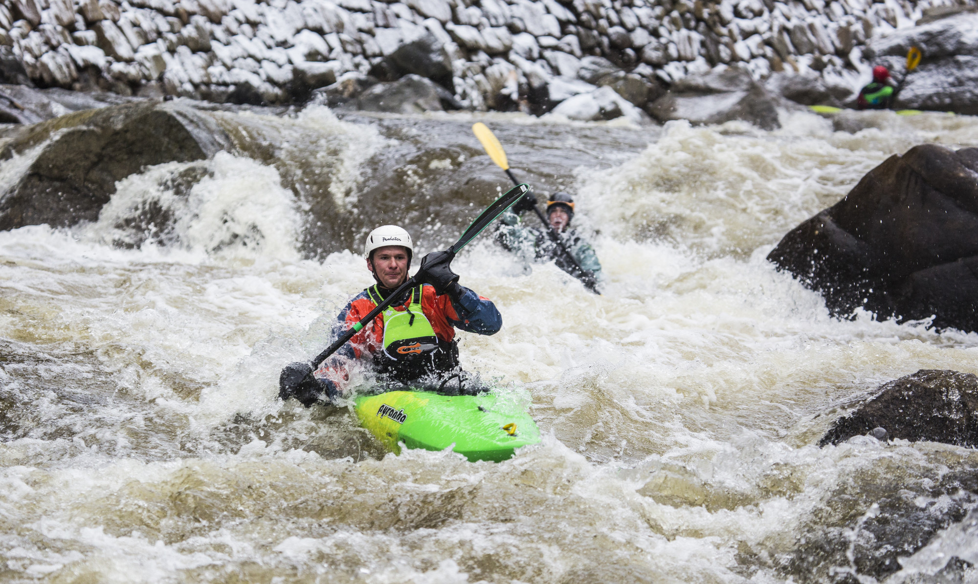 Ausable River whitewater kayaking