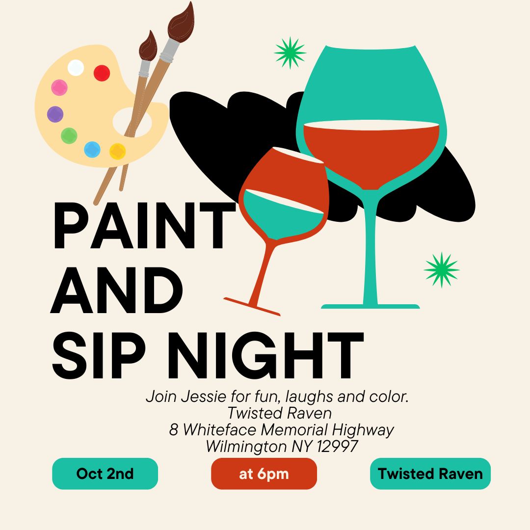 Paint & Sip event details