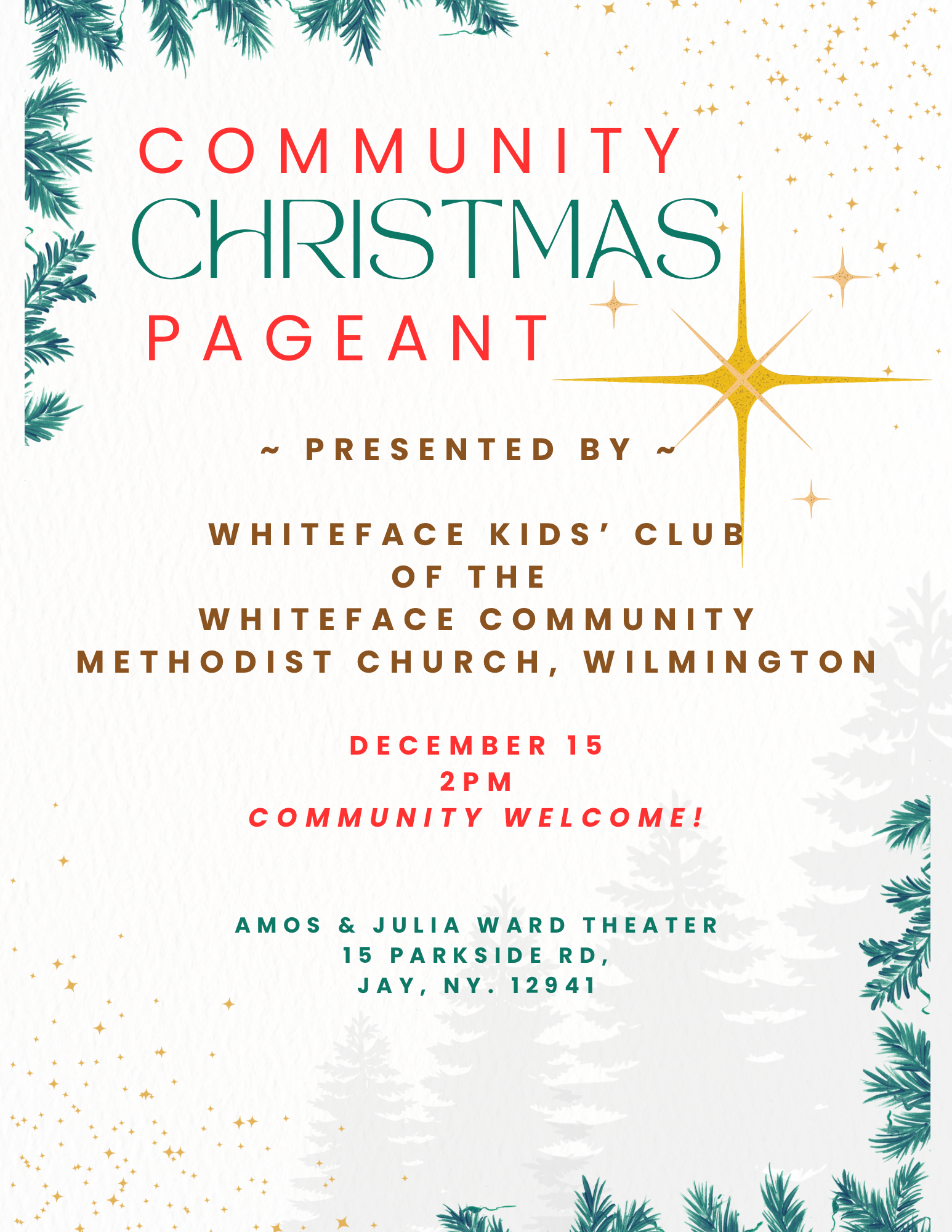 Pageant poster