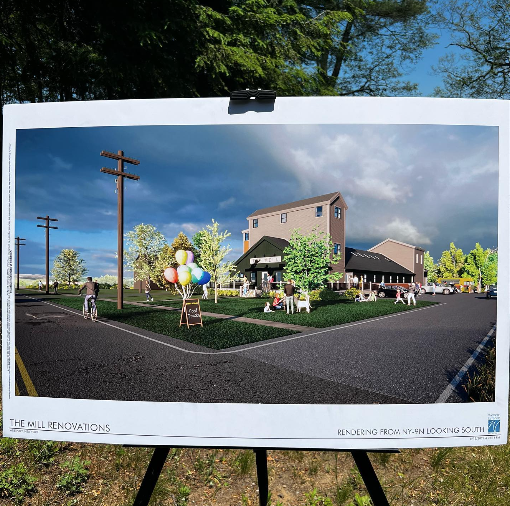 Rendering of the new Mill in Westport 