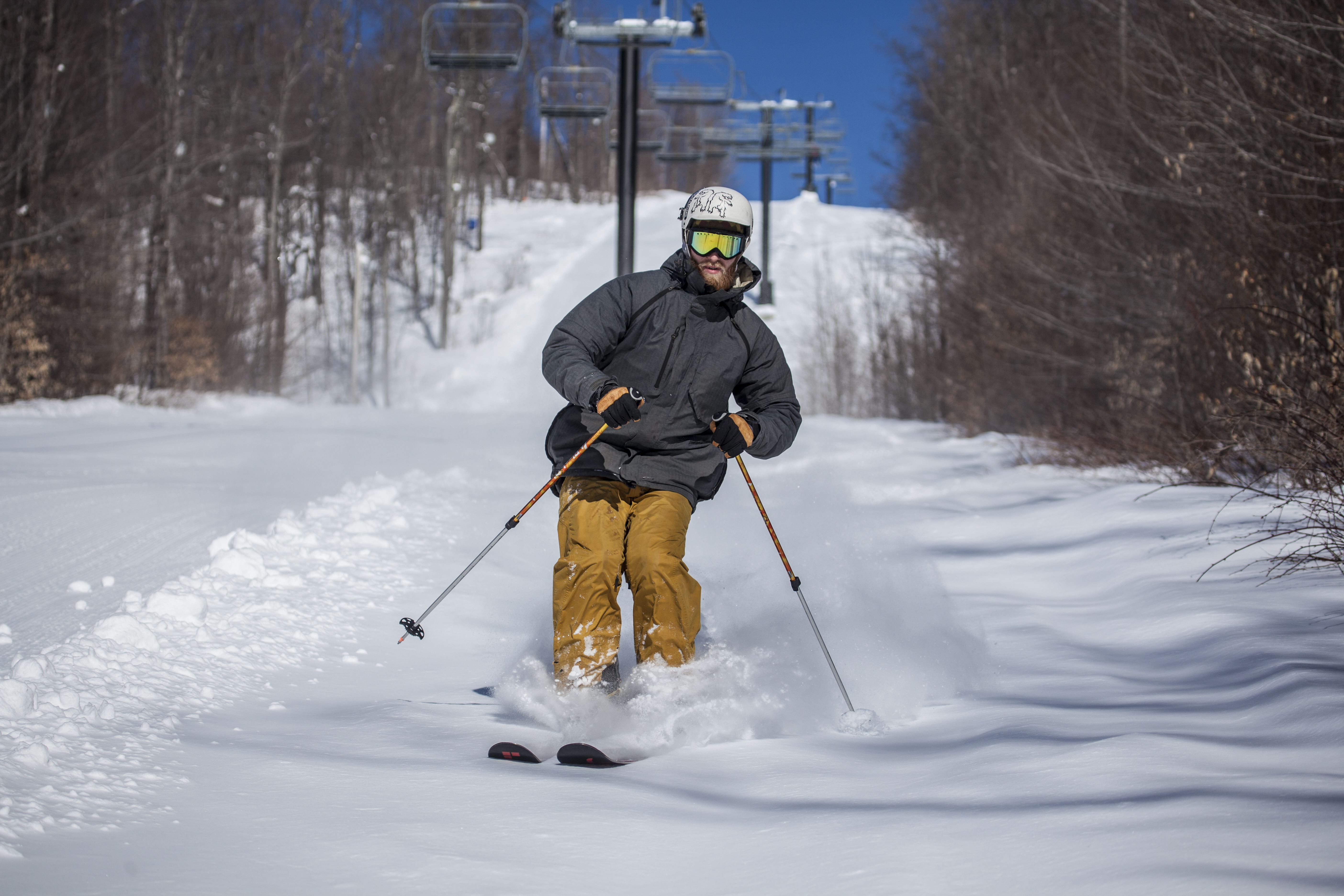 Skier at Oak Mountain