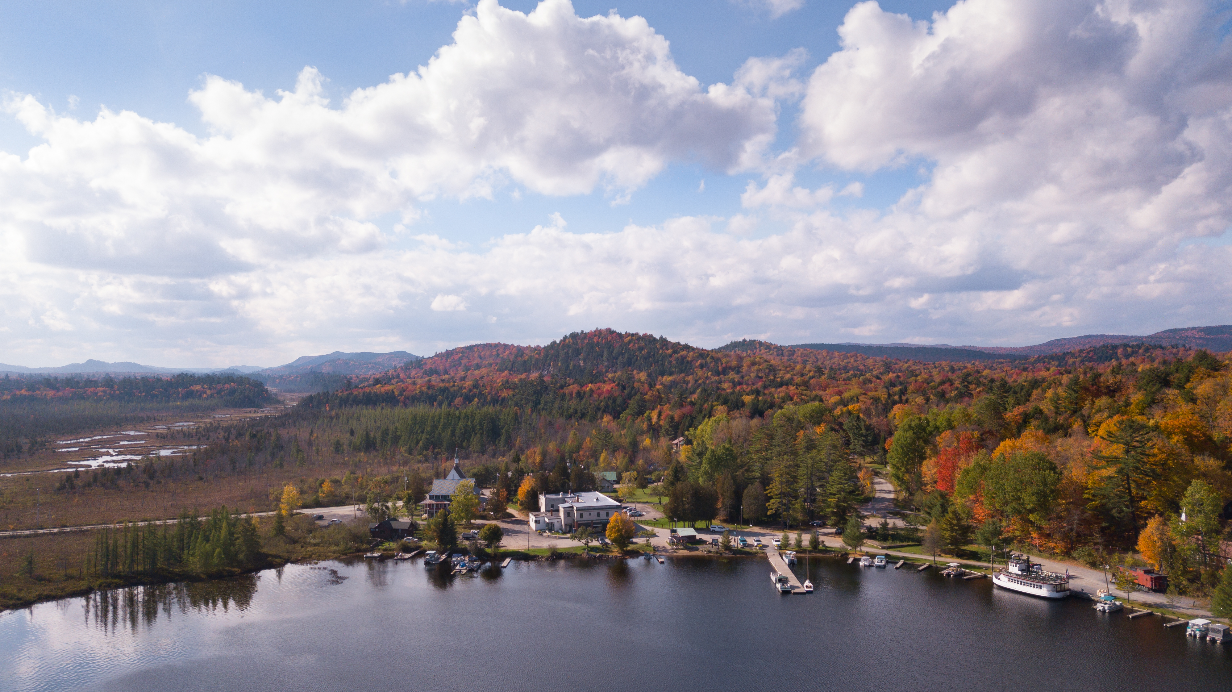 The community of Raquette Lake.