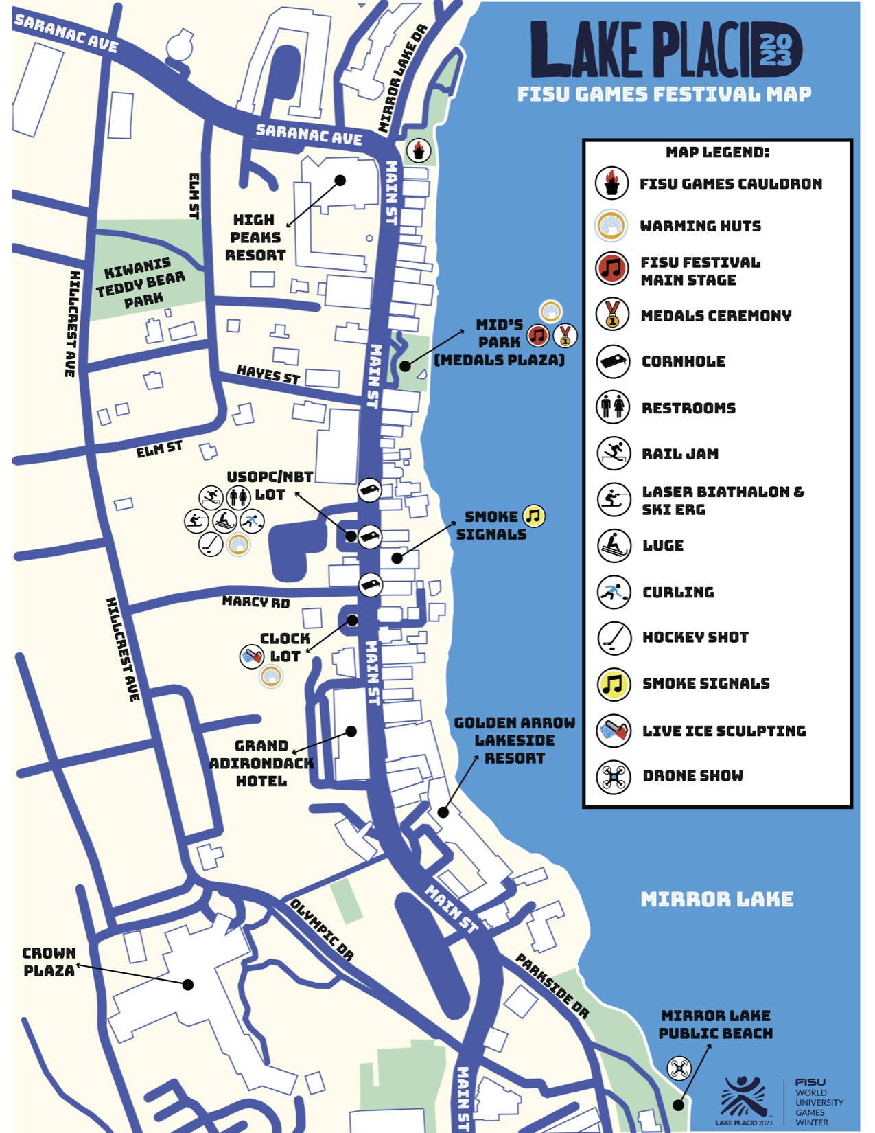 Illustrated map 
