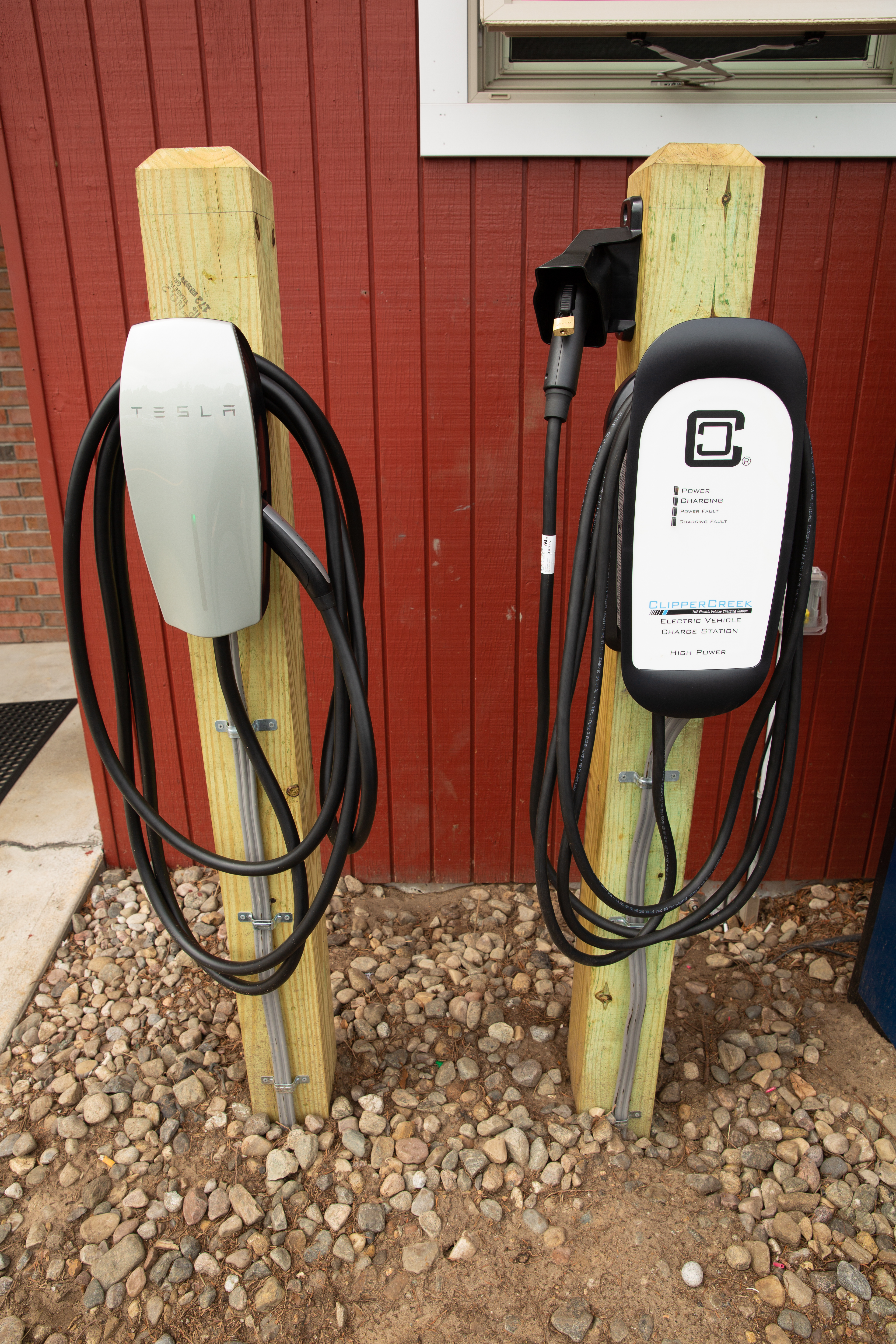 Car charging stations at Shaheen's Adirondack Inn